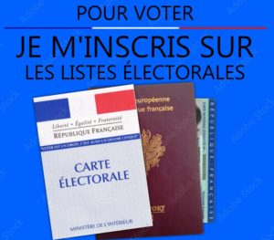 Inscription sur les listes électorales