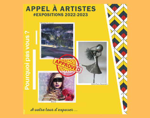 Appel à artistes – Expositions 2022-2023 – Jusqu’au 5 juin