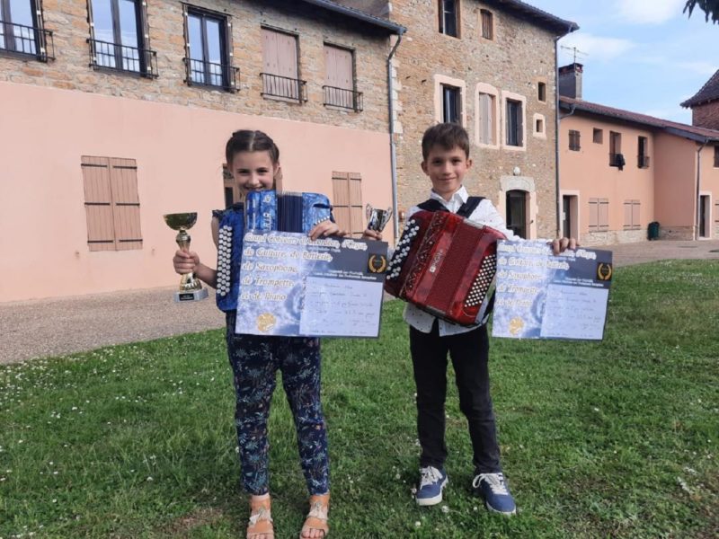 Deux élèves de l’École Municipale de Musique de Gerzat distingués et qualifiés en finale nationale