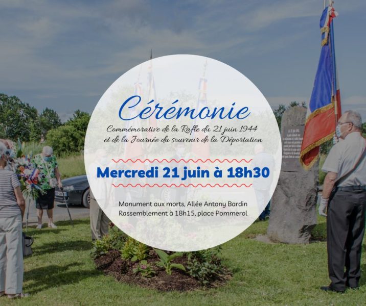 Cérémonie de la Rafle du 21 juin 1944