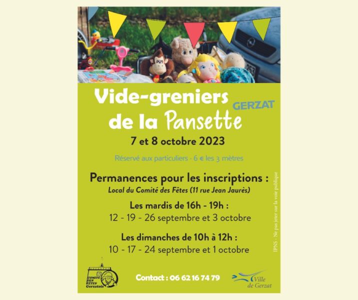 Vide-greniers de la Pansette