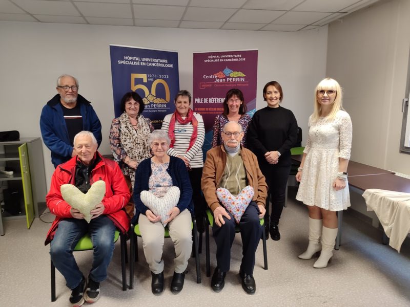 Remise des fonds de la marche solidaire au Centre Jean Perrin