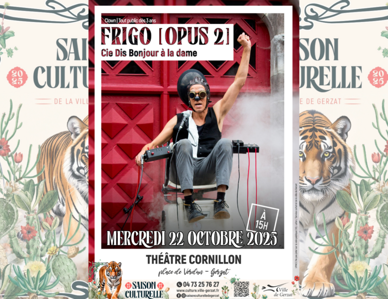 Frigo Opus 2 – Mercredi 22 octobre à 15 h au Théâtre Cornillon